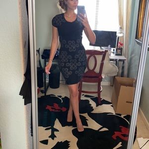 Form fitting DVF dress